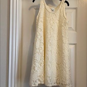 Girl’s Rolla Coster  Floral Lace Dress, Size 10